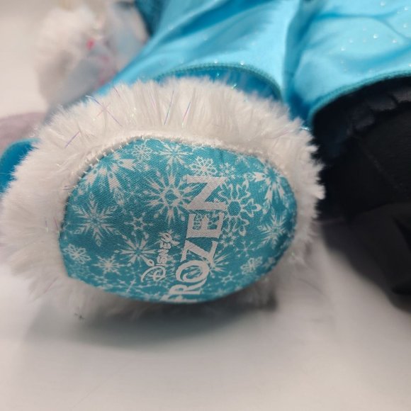 Build A Bear Frozen Elsa with Wig Dress and Black Boots Disney - Picture 4 of 7